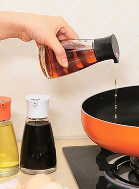 Olive Oil Dispenser Bottle Glass Vinegar Bottle Soy Sauce Po