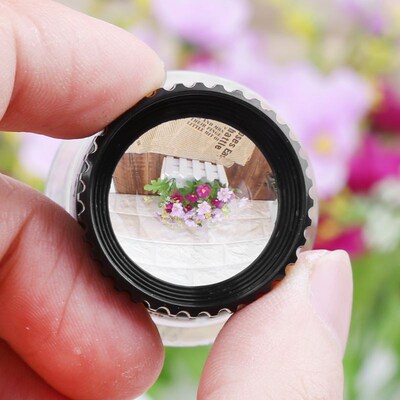 15X Monocular Magnifying Glass Loupe Lens Map Eye Magnifier