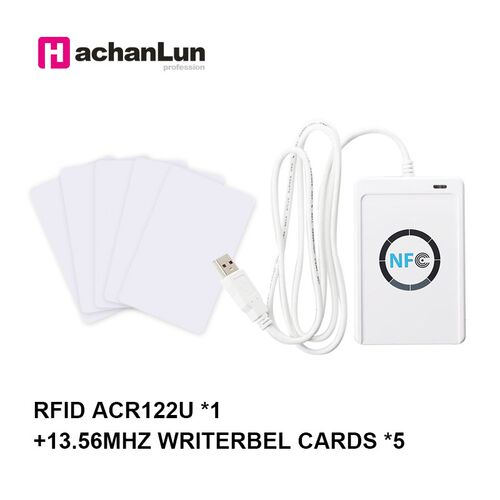 ACR122U Kit 13.56MHZ NFC Support ISO / IEC18092 Smart Chip