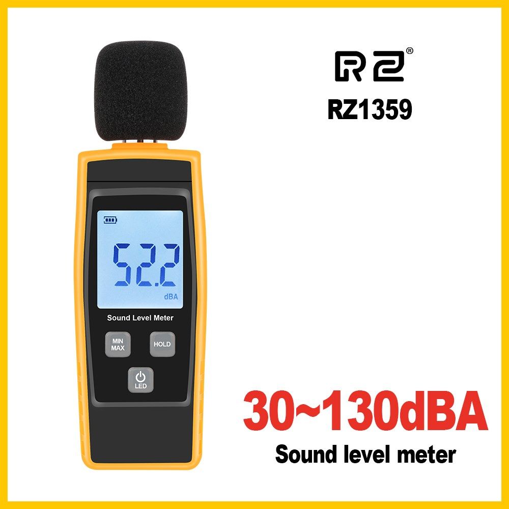 digital sound level meter db meters noise tester in decibels