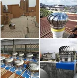 304 Нержавеющая сталь Беспомянный 600 типов шляпы Ветряного мяча крыши Флип Флип Фабрика Фабрика Свиньи Дом Хиттер Венчур