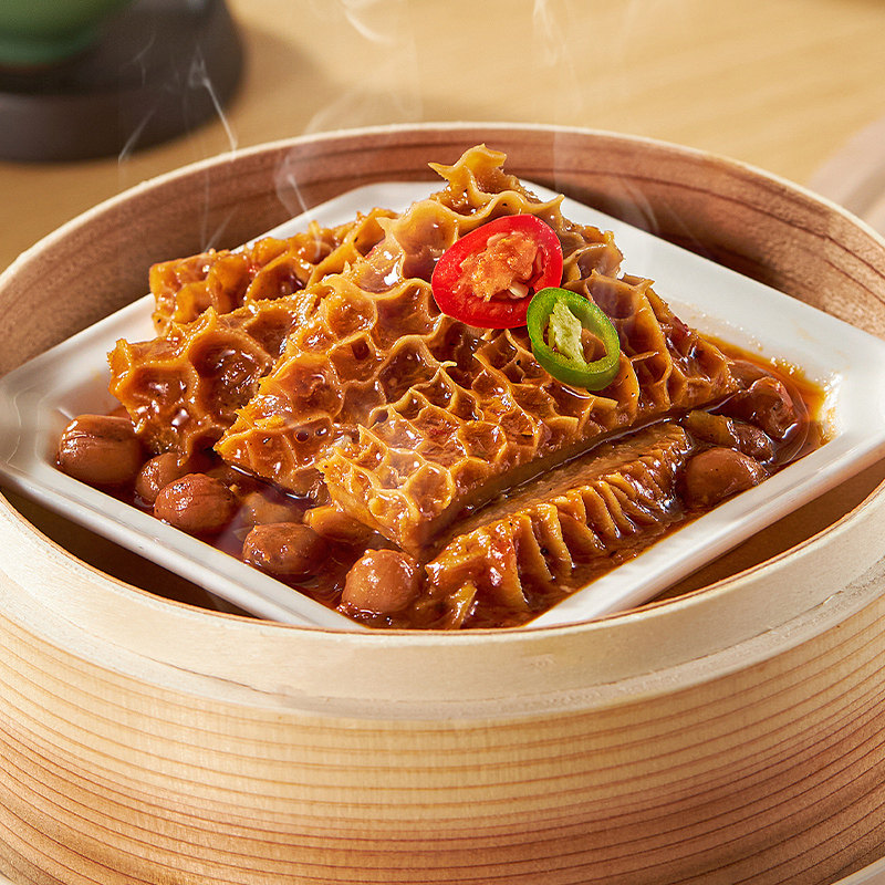 稻香诚制广式早茶金钱肚半成品加热即食懒人速食牛肚预制菜