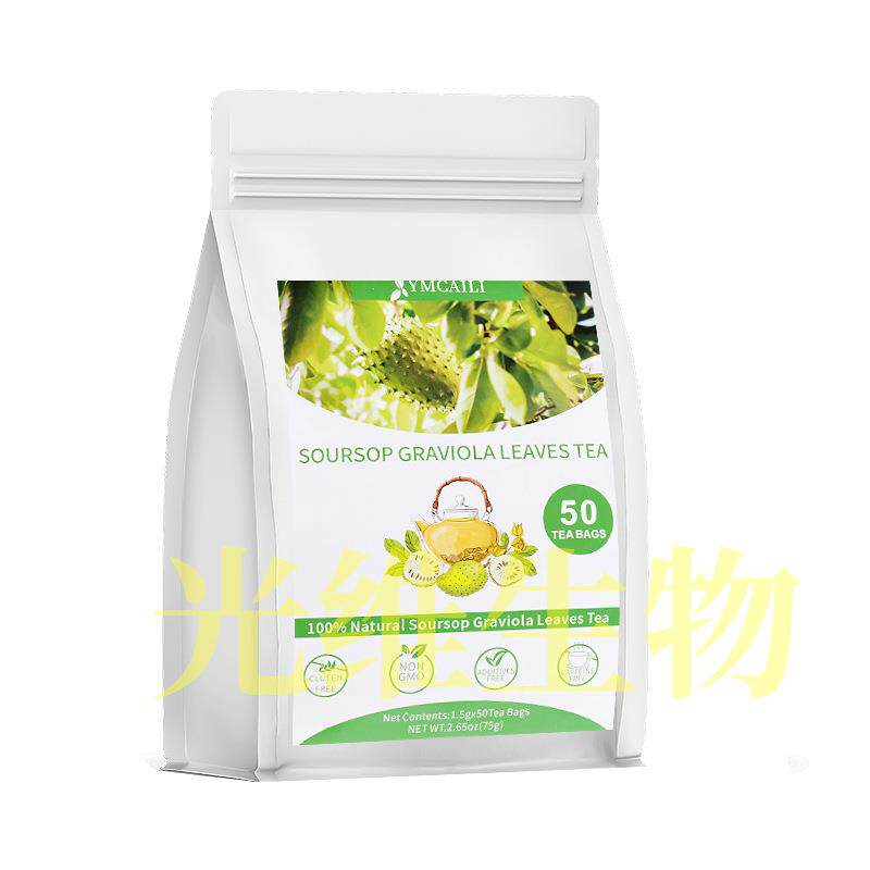 Soursop Tea Bags刺果番荔枝叶子50个番荔枝茶包纯 番荔枝叶茶包图片