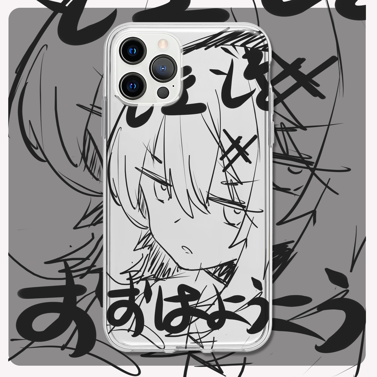 适用三星/note20漫画少女S30卡通S21土酷S10日系S20/S8/S9/+/Plus/ultra魅族18/17/16/pro/16th/s透明x手机壳