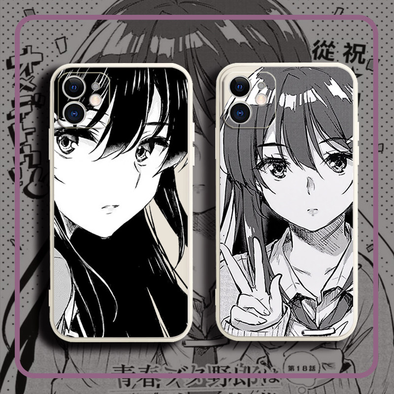 适用opporeno6漫画少女opporeno樱岛麻衣5动漫4se/2z/k9/k5/k7x/k3