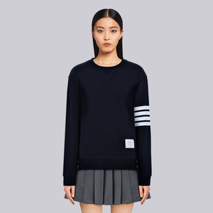 TB卫衣女秋冬2025新情侣bm卫衣运动休闲圆领套头纯棉美式 无帽卫衣