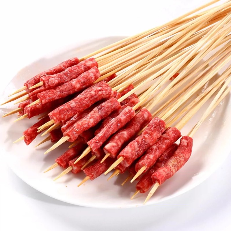 广式腊肠小串一口肠手把小串小香肠火锅串食材烧烤肉串铁板食材