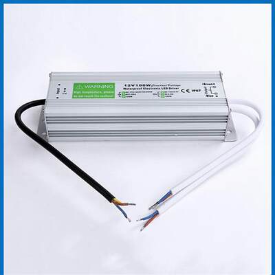 水下防水变压器220V转DC12/24V超薄led电源30W50w200直流开关电源