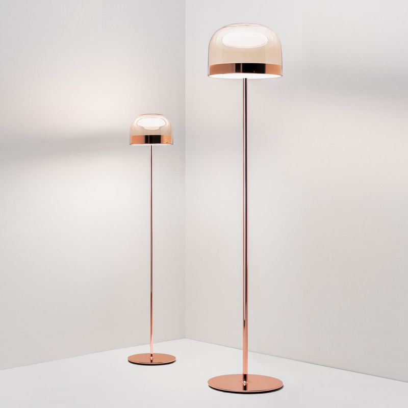 LED modern floor lamp glass floor lamp creative living room
