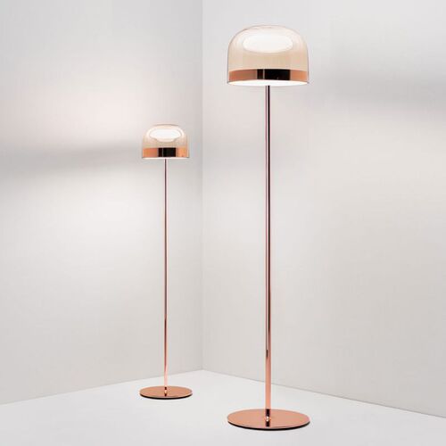 LED modern floor lamp glass floor lamp creative living room
