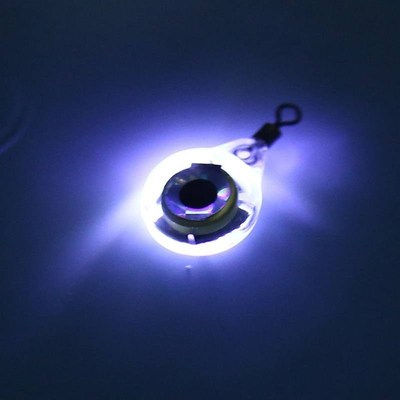 Hot LED Fishing Lure Night Light Battery Powered Glow Underw