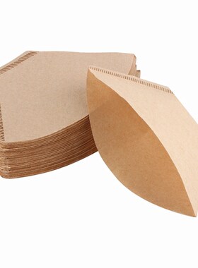 Eco friendly Unbleached Original Wooden Hand Drip Paper Cof