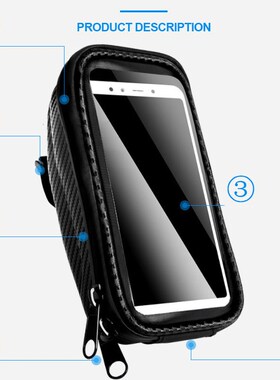 Mobile Phone Bag Waterproof Bicycle Bag Multi-function Touch