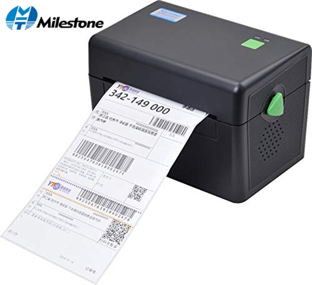 108mm Thermal Label Barcode Printer bluetooth destop 100x10