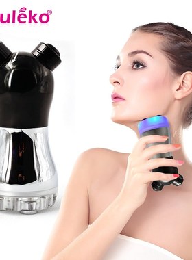 Portable 3 Color LED Photon Facial RF Radio Frequency Massa