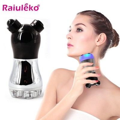 Portable 3 Color LED Photon Facial RF Radio Frequency Massa