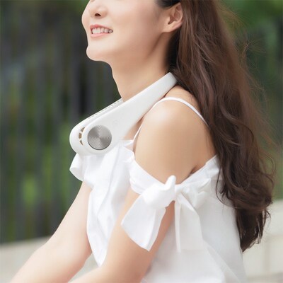 Bladeless neck-hanging  fan Outdoor  portable neck-hanged sm