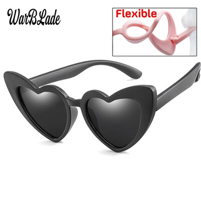WBL Kids Polarized Sunglasses Children Heart Sun Glasses Gi