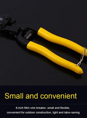 8 Inch Mini Pliers Chrome Vanadium Steel Bolt Cutters Multif