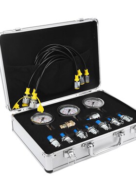 1 Set Excavator Hydraulic Pressure est Kit esting Point Coup