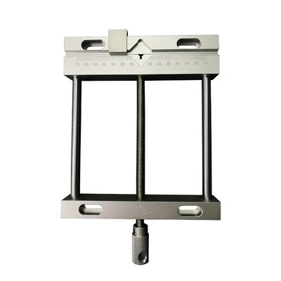 flat tongs parallel jaw plain vise with Maximum holding widt