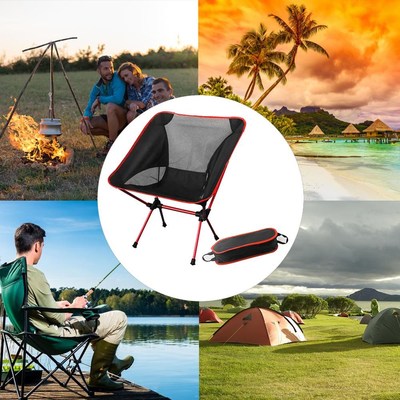 Outdoor ltralight Folding Moon Chairs Portable Fishing Campi