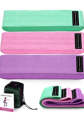 Unisex Booty Band Hip Circle Loop Resistance Band Workout E