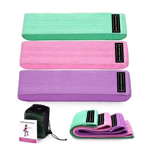 Unisex Booty Band Hip Circle Loop Resistance Band Workout E
