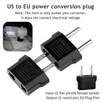 European EU Power Electric Plug Adapter American China Japan