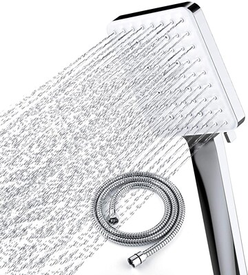 Newentor Square Shower Head Set With 1.5m Hose Lightweight
