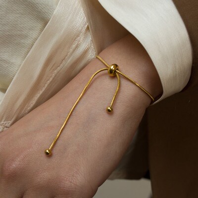 Gold Bracelet For Women Men Girls Fashion Snake Chain Bangl