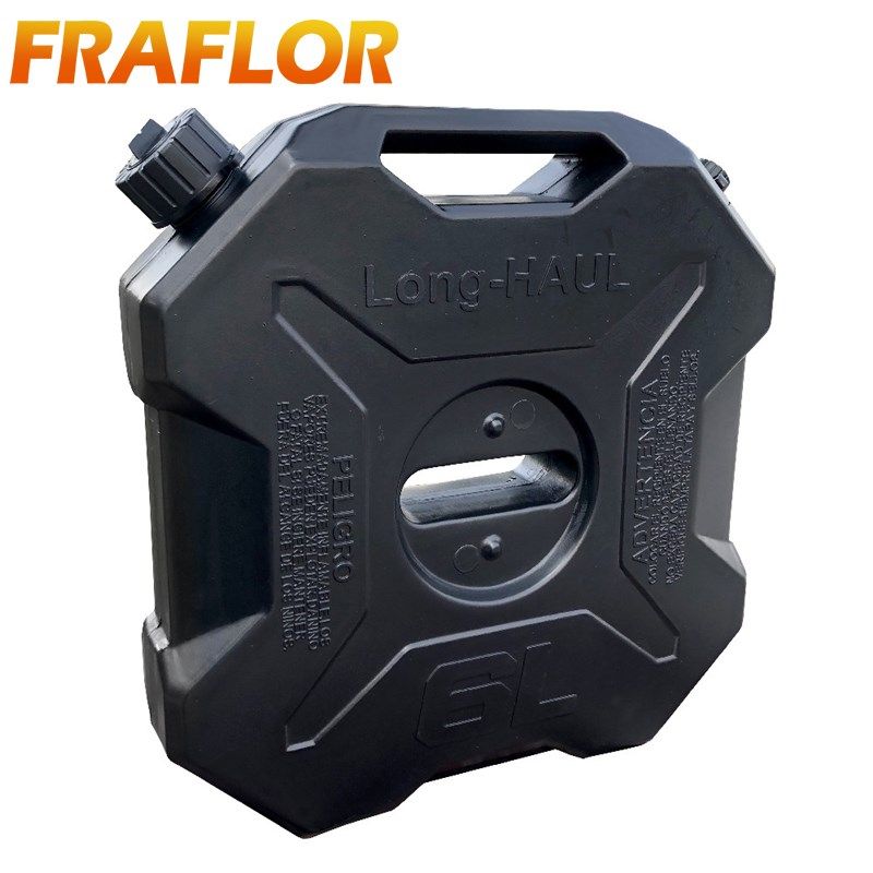 6l spare plastic fuel tank cans petrol  mount motorcycle car