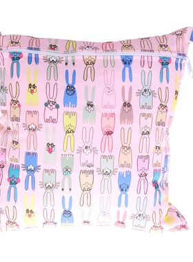 2020 New Design Mummy Bag Cartoon animals printing diaper b