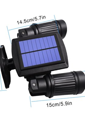 Solar Light Outdoors Waterproof Wall Light Glare Night Emerg