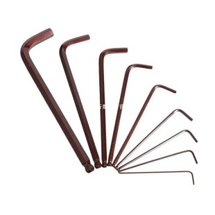 9PCS Hex Key Wrench Lengthen Hex Allen Wrench Set Ball Head