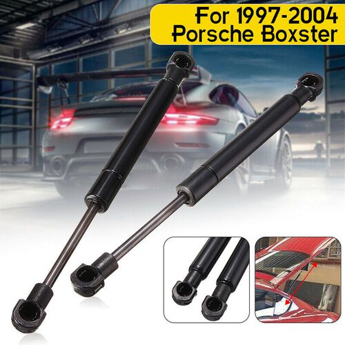 2Pcs Shock Strut Aluminum Auto Black Damper For Porsche Boxs