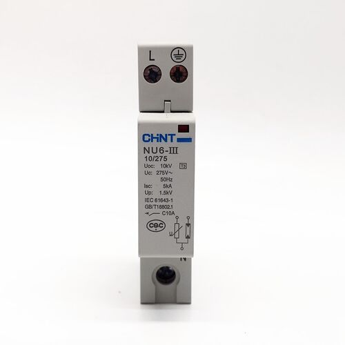 CHINT NU6-III 1P+N Surge Arrestor 10KV 275V Low-voltage Surg