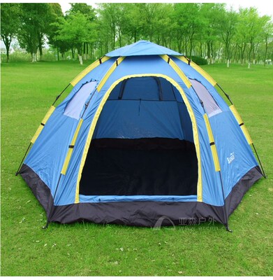 Fully-automatic outdoor camping tent tourism tents 6 - 8 hex