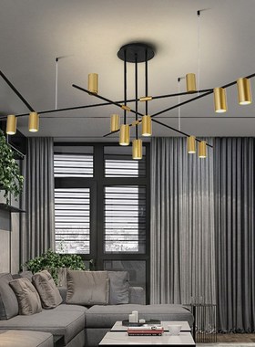Post-modern LED Long Chandeliers Lighting Scandinavian Creat
