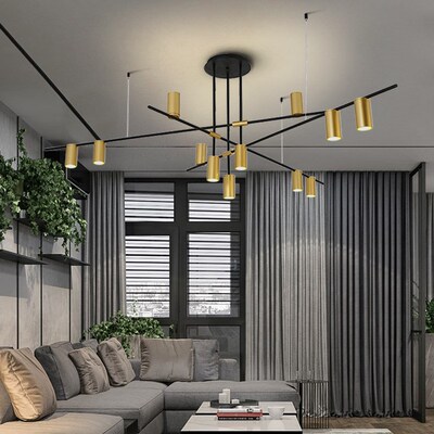 Post-modern LED Long Chandeliers Lighting Scandinavian Creat