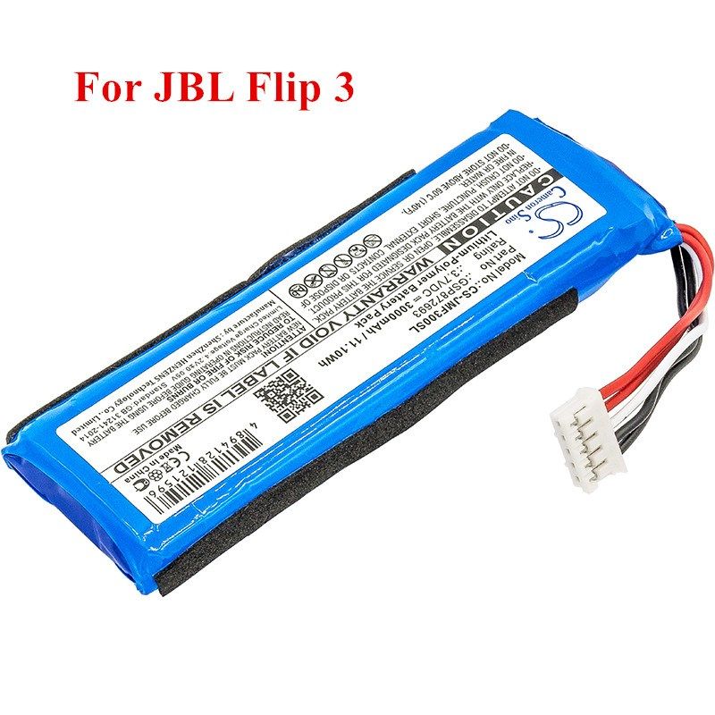 GSP872693 for JBL Flip 3 battery Flip 3 GRAY Speaker 3.7v 30