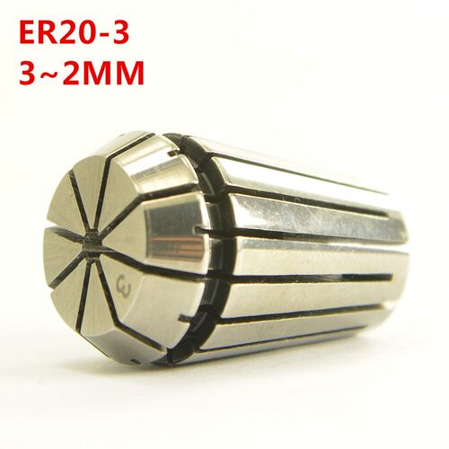 5PCS DIN 6499B ER20 COLLE Spring collet for CNC lling lathe