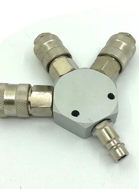 1/4'' Pneumatic Quick Connector Dispatcher Three Way Air Cou
