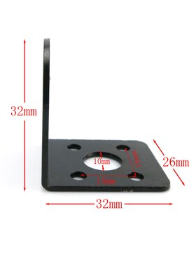 DC 12 V Volt 6V 24V Motor JGA25 310 370 GA25 Fixed Bracket H