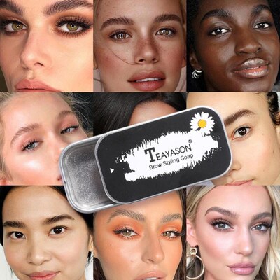 TEAYASON 3D Natural Eyebrow Styling Cream Colorless Transpa