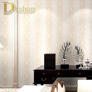 European Damascus Floral Wallpaper for Walls 3D Textured Flo
