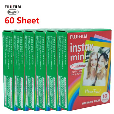 10 60 Sheet Fujifilm Instax Mini White Film For Fujifilm In