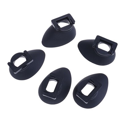 18mm Viewfinder Eyecup Eyepiece 适用于 Canon EF Black Plasti