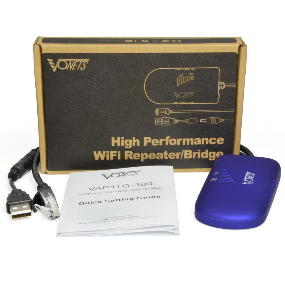 VONETS VAP11G-300 Portable Wifi Repeater/Bridge/Router Modes