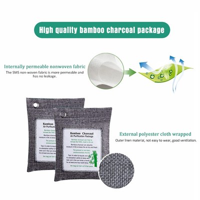 Car Deodorant Adsorbent Bamboo Charcoal Air Purification Pac
